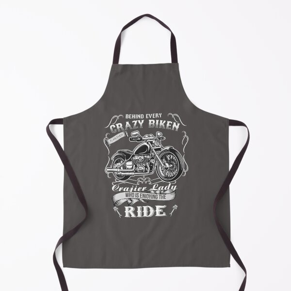 Item preview, motorcycle gift behind every crazy biker is a crazier designed and sold by anhdesing.