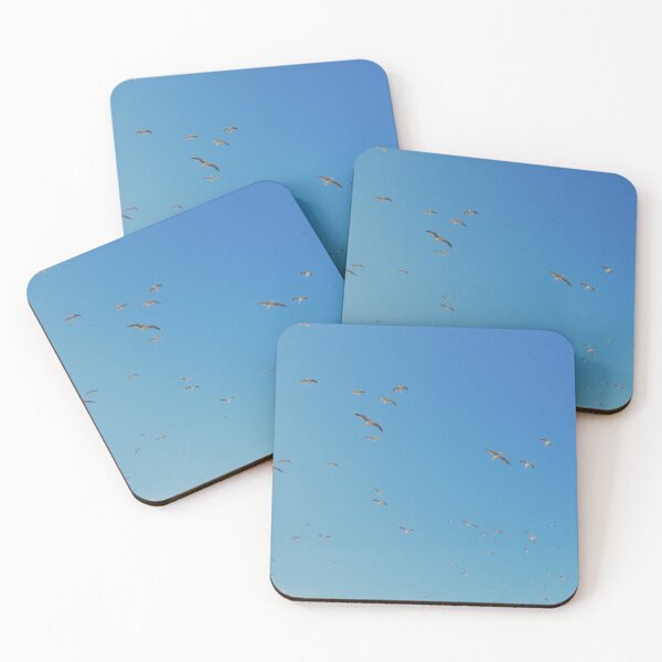 Item preview, Many Seagulls flying in the sky designed and sold by jannelserrano.