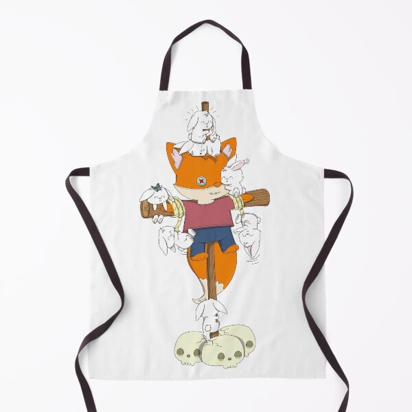 Item preview, Scarecrow fox designed and sold by fairytaleink.