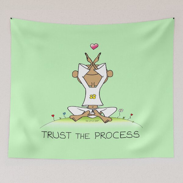 Item preview, Trust The Process designed and sold by thelittleyogi.