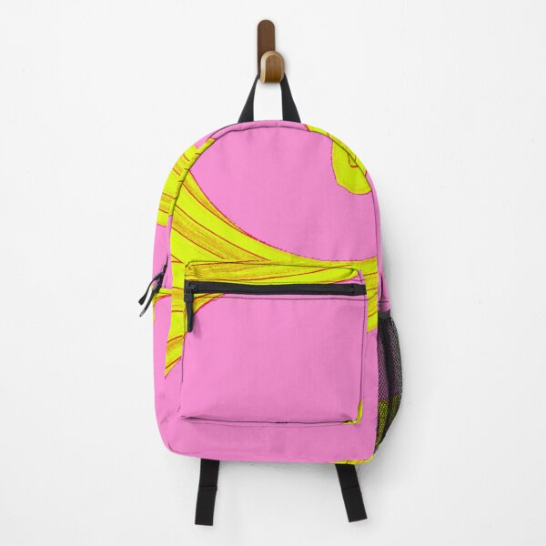 Item preview, Hot pink and yellow spiral print. designed and sold by JoySpark.