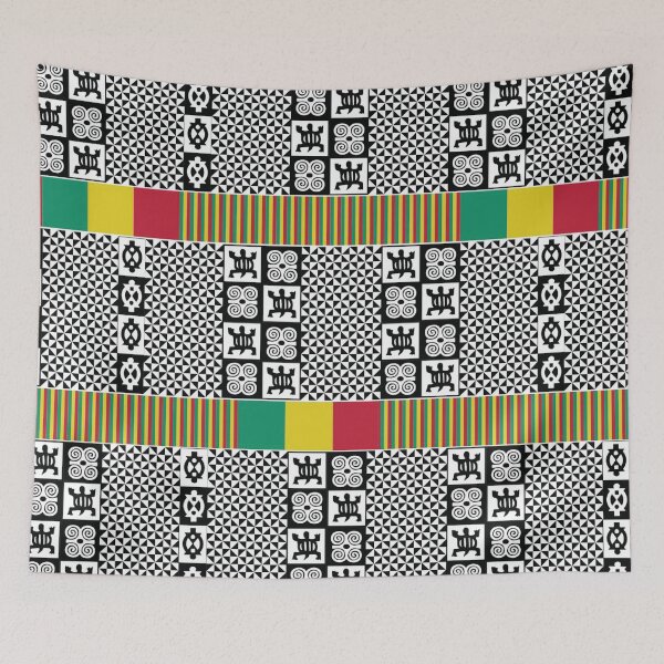 Item preview, Adinkra Kente Cloth 8 designed and sold by hellcom.