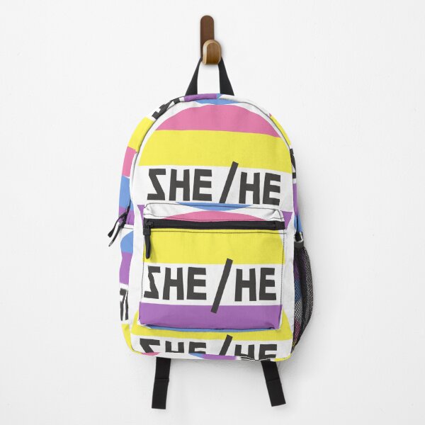 Item preview, Pronouns She/He Bigender designed and sold by  NamelessMeowMeow.