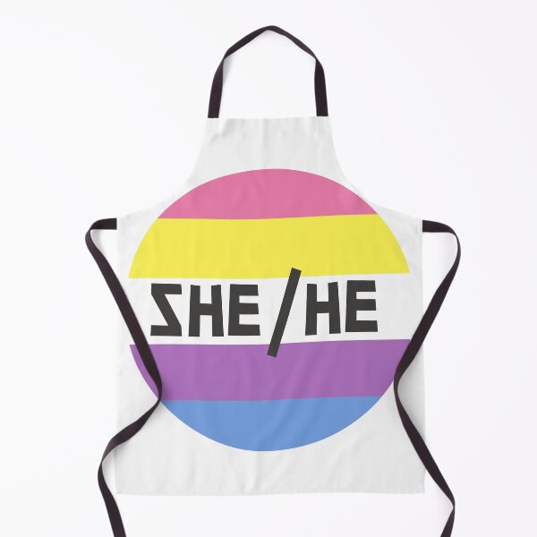 Item preview, Pronouns She/He Bigender designed and sold by NamelessMeowMeow.