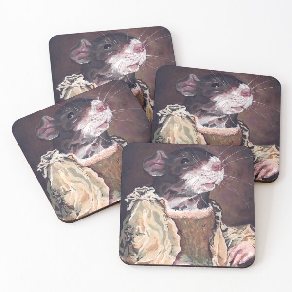 Item preview, the "crooked" Lady Pixel designed and sold by HintermSpiegel.