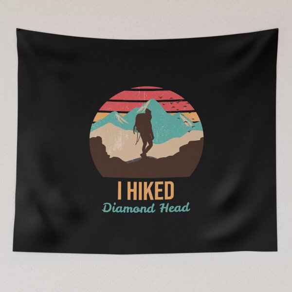 Item preview, I Hiked Diamond Head designed and sold by friendlyspoon.