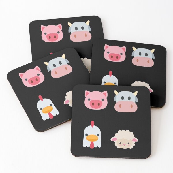 Item preview,  Kids, after school care, cute farm animals designed and sold by thekidsprint.