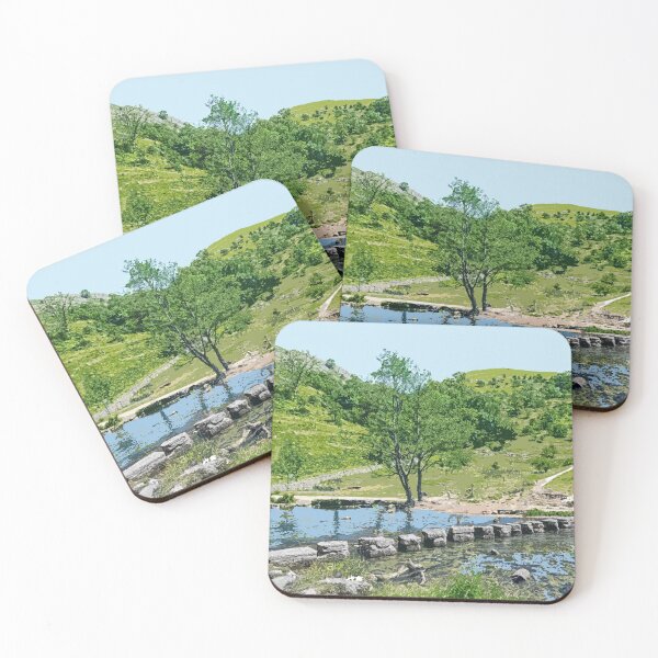 Item preview, Dovedale, Peak District, Derbyshire art gift. Stepping Stones designed and sold by BarbaraGlebska.
