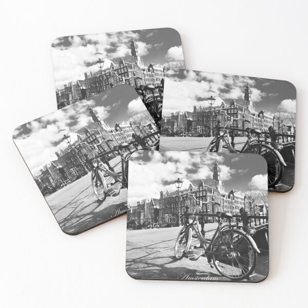 Item preview, Black & White Amsterdam of Historic Center designed and sold by hendrikjan1958.