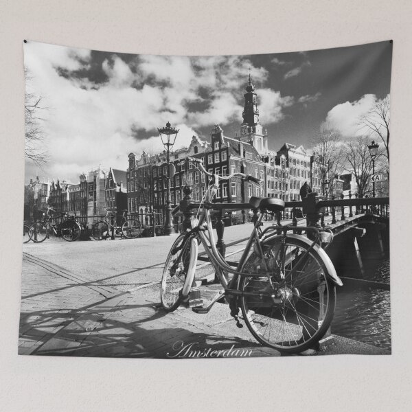 Item preview, Black & White Amsterdam of Historic Center designed and sold by hendrikjan1958.
