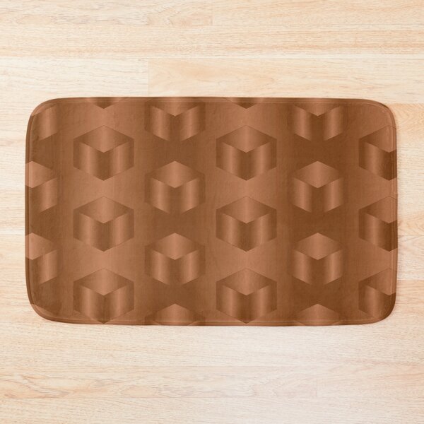 Item preview, Brown cubes designed and sold by Yamy Morrell Art and Design.