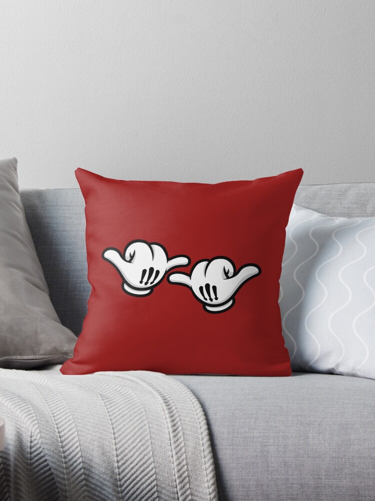 Disney Mickey Decorative Pillow Red