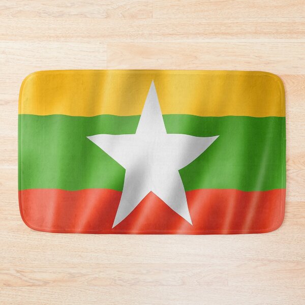 Item preview, Burma Flag designed and sold by MrCsStores.