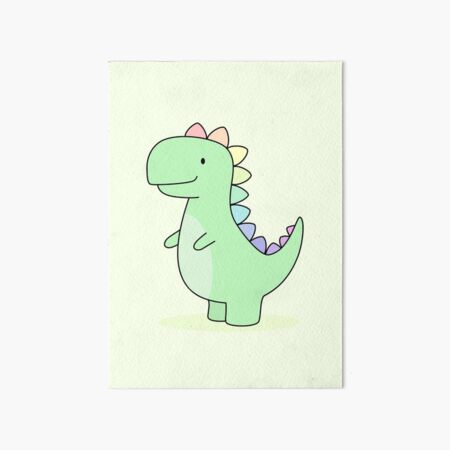 cute dinosaur paintings