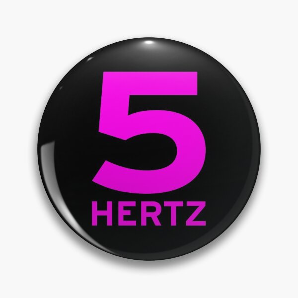 Item preview, 5 HERTZ BRAND LOGO - PINK designed and sold by 5hertz.