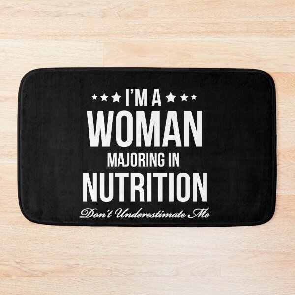 Item preview, Im A Woman Majoring In Nutrition Dont Underestimate Me designed and sold by Luna1Shop.