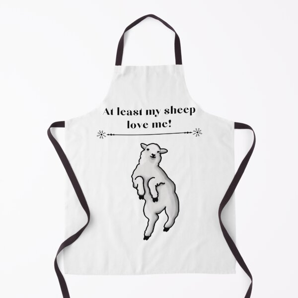Item preview, At least my sheep love me! designed and sold by BlossomByAnna.