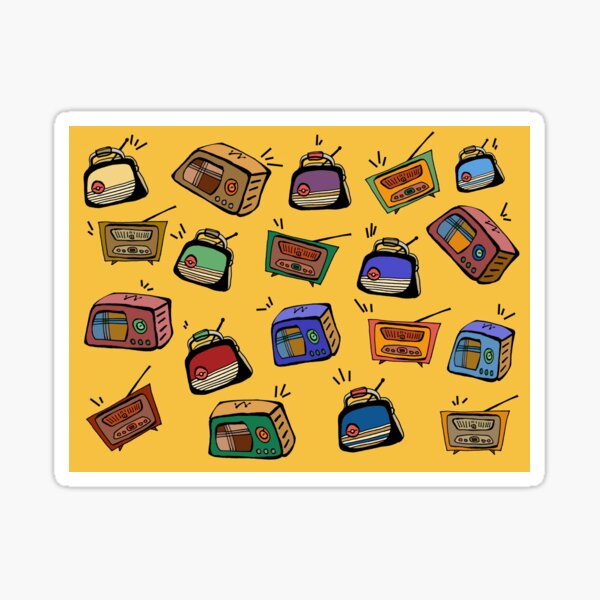 Radio show Sticker