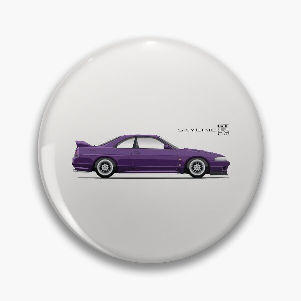 Item preview, Nissan Skyline 97 R33 GT-R V-SPEC designed and sold by mtsala illustrations.
