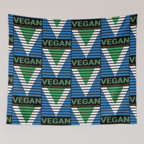 Item preview, Variation on the Vegan Flag designed and sold by Pino 'Delfino' Esposito.