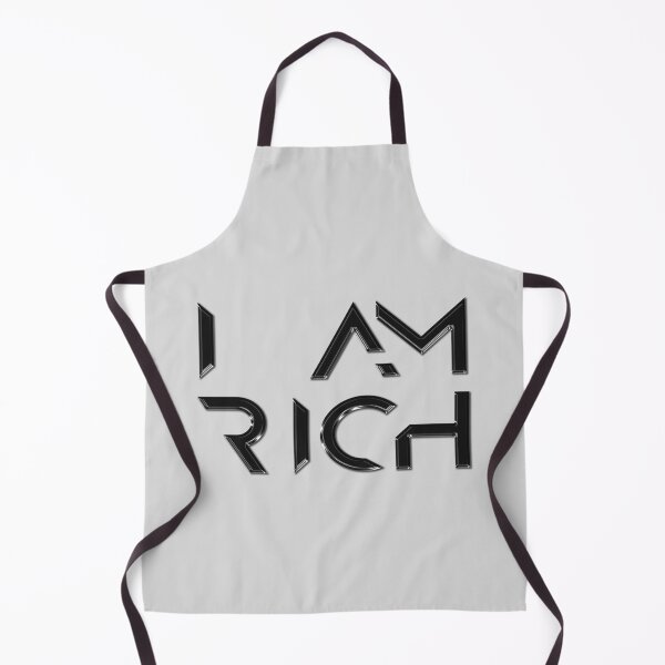 Item preview, I AM RICH / SILVER EDITION (expensive product on Redbubble) designed and sold by Starkew.