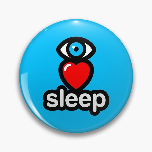Item preview, i love sleep (blue - vertical) designed and sold by MisterSquid.