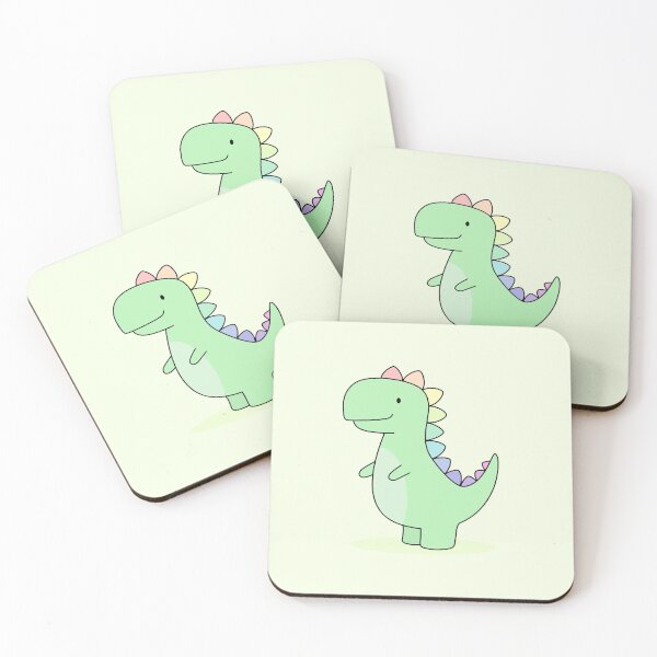 Item preview, Cute rainbow dinosaur designed and sold by sowing.