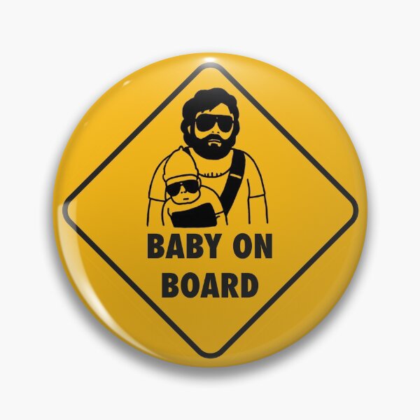 Item preview, Baby on board (Carlos from the Hangover)  designed and sold by chillstudio.