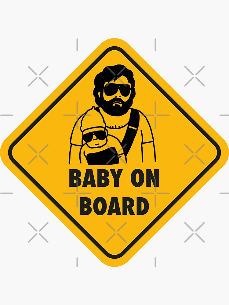Baby on Board Sign Magnetic Sticker Car Van Pickup Boy Girl