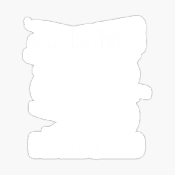 "Shifting gears Passing queers" Sticker by anhdesing Redbubble