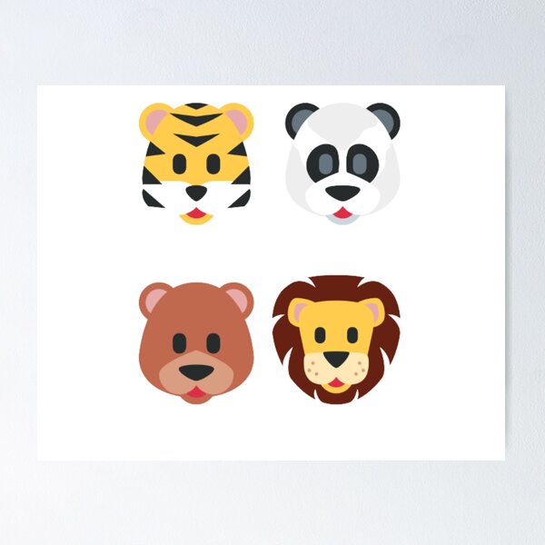Item preview, Kids, after school care, cute wild animals  designed and sold by thekidsprint.