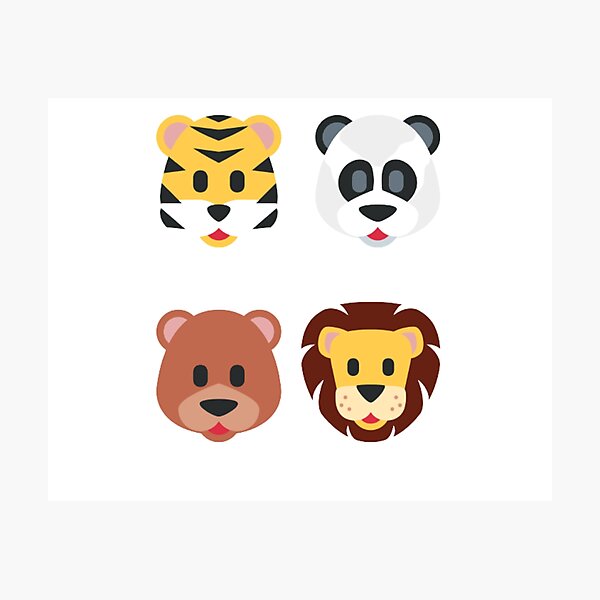 Item preview, Kids, after school care, cute wild animals  designed and sold by thekidsprint.