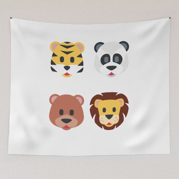 Item preview, Kids, after school care, cute wild animals  designed and sold by thekidsprint.