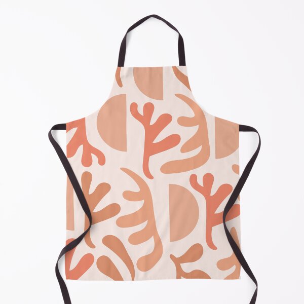 Item preview, Contemporary collage terracotta seamless pattern. Abstract shapes. Trendy hand drawn textures.  designed and sold by CoCoArt-Ua.
