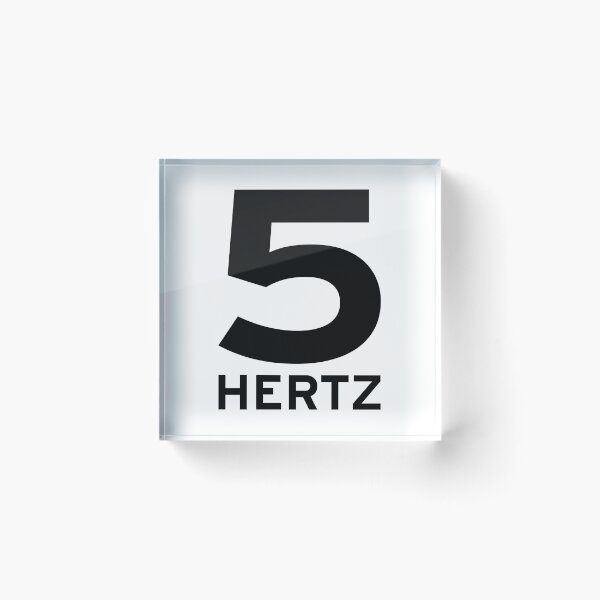Item preview, 5 HERTZ BRAND LOGO - BLACK designed and sold by 5hertz.