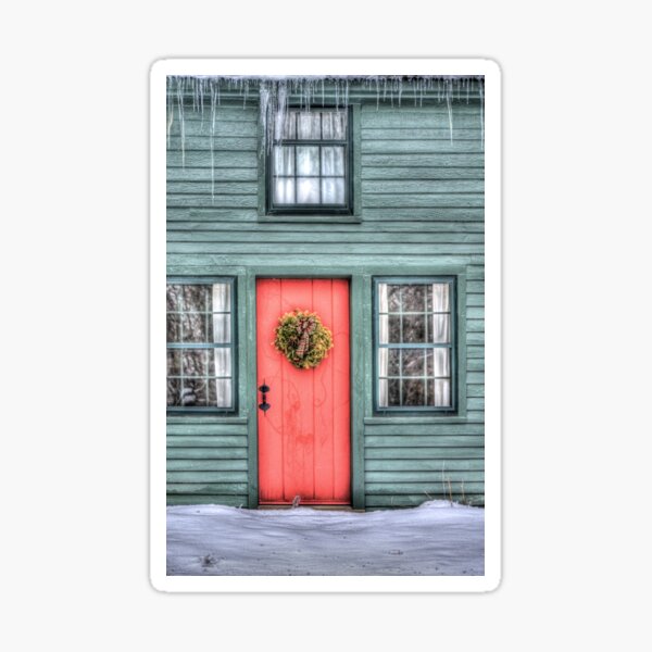 The Red Door Sticker