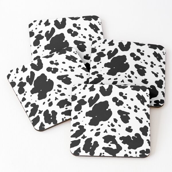 Item preview, Cowhide Black and White Cow Pattern designed and sold by trajeado14.