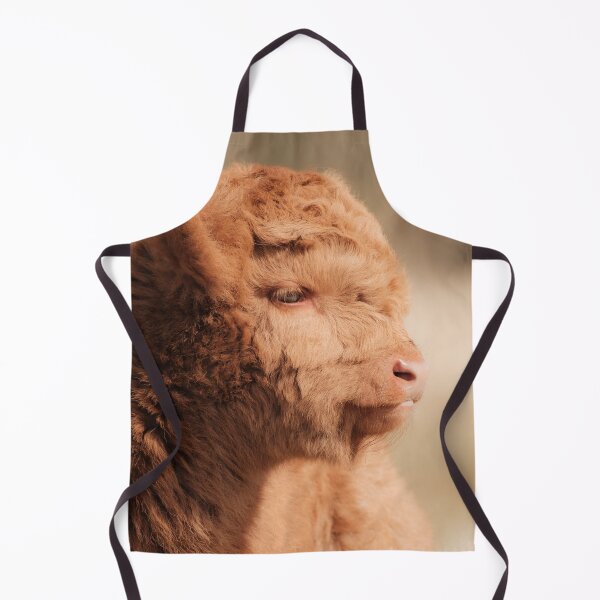 Item preview, Fluffy Scottish Highland Calf designed and sold by Melissa Peltenburg.