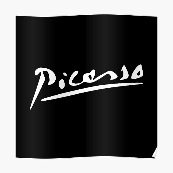 Logo Pablo Picasso Poster