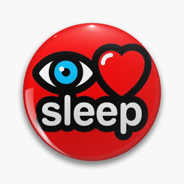 Item preview, i love sleep (red) designed and sold by MisterSquid.