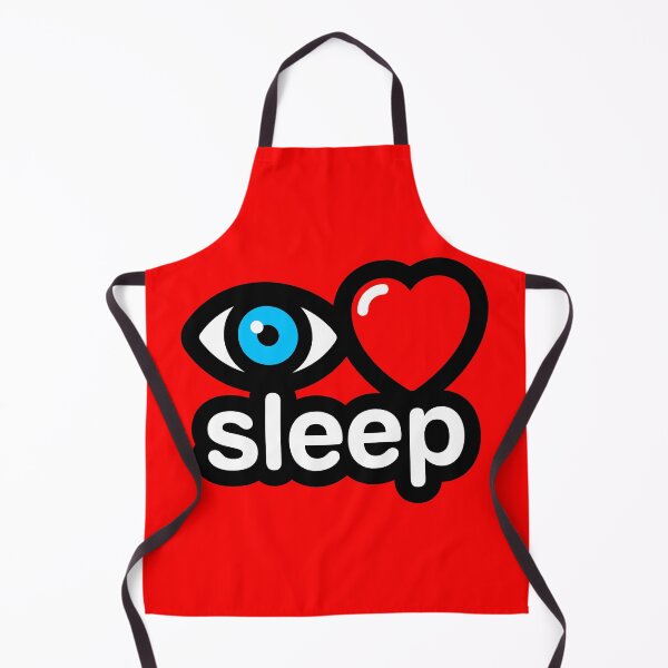 Item preview, i love sleep (red) designed and sold by MisterSquid.