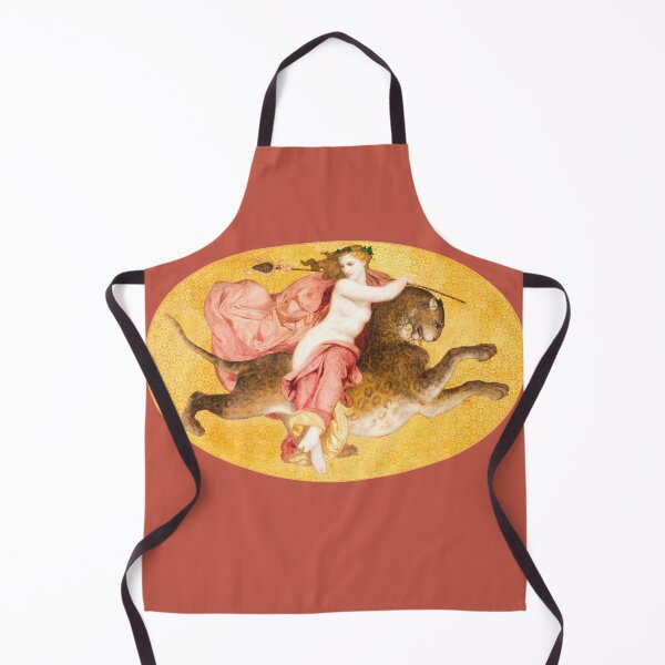 Item preview, BACCHANTE ON A PANTHER, Maenad Carrying a Thyrsus designed and sold by BulganLumini.