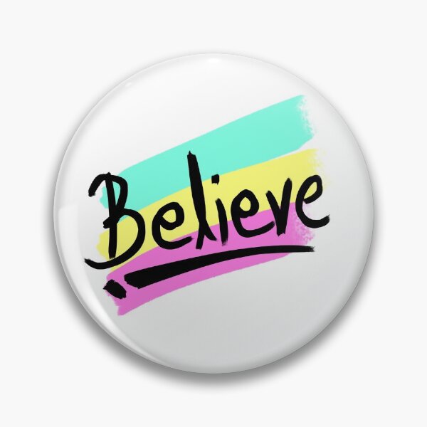 Item preview, Believe simple graphics print designed and sold by Peace-of-mind.