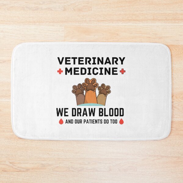 Item preview, Veterinary Medicine We Draw Blood designed and sold by momsnpops.
