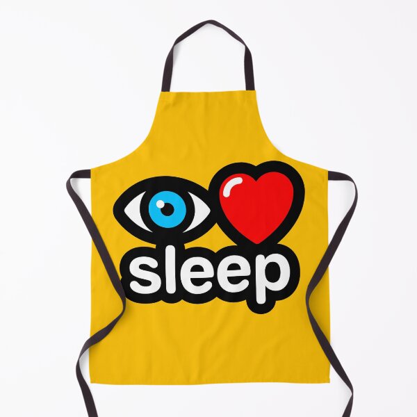 Item preview, i love sleep (yellow) designed and sold by MisterSquid.