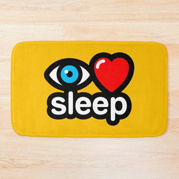 Item preview, i love sleep (yellow) designed and sold by MisterSquid.