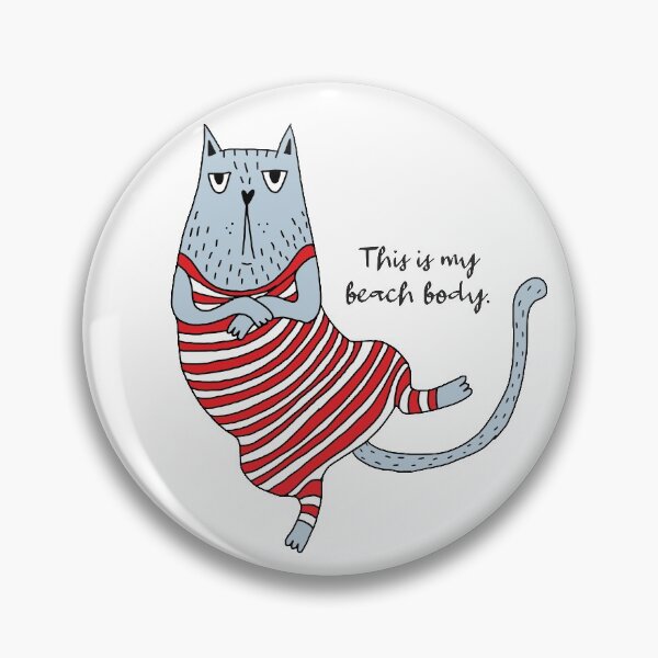 Item preview, 1950s beach cat - colored designed and sold by wearelefties.