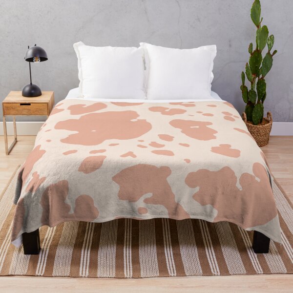 Item preview, Cowhide Pink Boho Cow Pattern designed and sold by trajeado14.