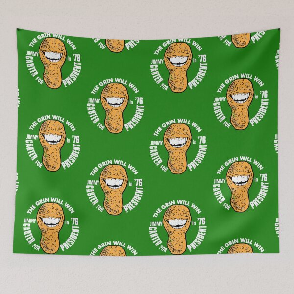 Item preview, JIMMY CARTER ))(( Vintage Presidential Grin Campaign designed and sold by acquiesce13.