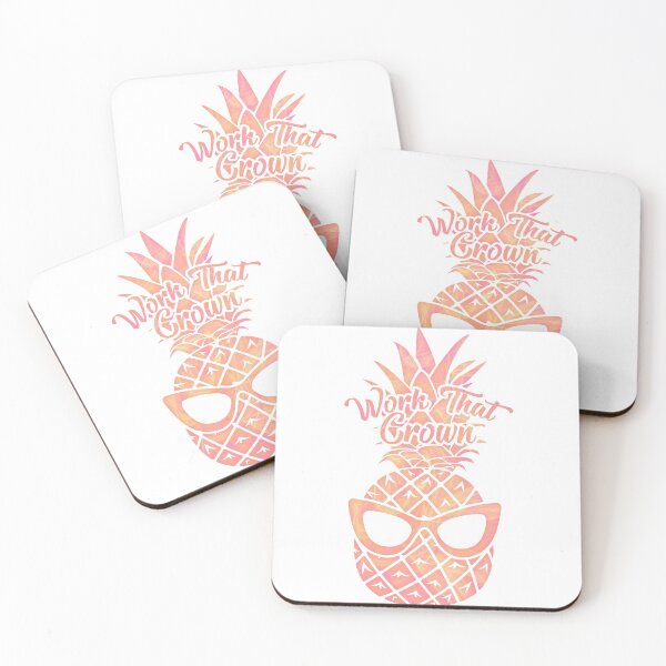 Item preview, work that crown tropical pineapple with sunglasses  designed and sold by FRKI-DIDI.